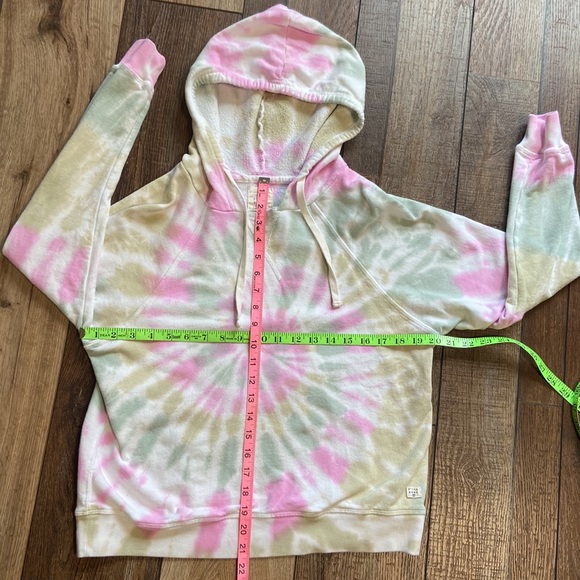 Billabong Tie Dye Hooded Sweatshirt Size Small - Picture 8 of 9